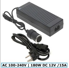230V To 12V Car Power Adapter Power Supply 15A 180W Voltage Converter