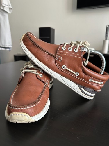 Visvim hockey deck shoes brown - shoes,