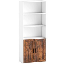 HOMCOM 5-Tier Bookcase Tall
