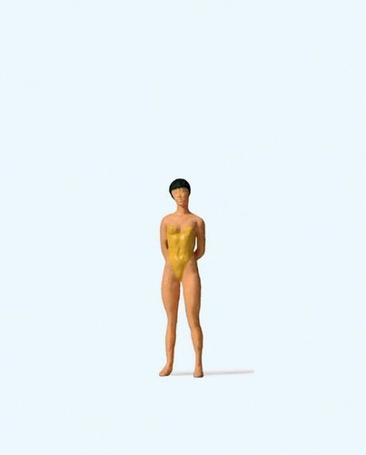 Female bather standing - female,