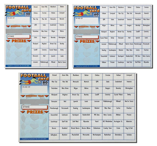 Football scratch cards 60 - scratch,