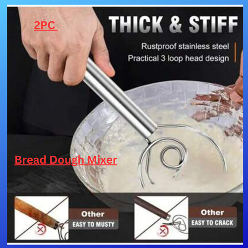 Manual dough whisk bread - manual,