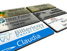 Premium Domed Personalised Logo Name Badge Care Home RGN Carer Support Worker