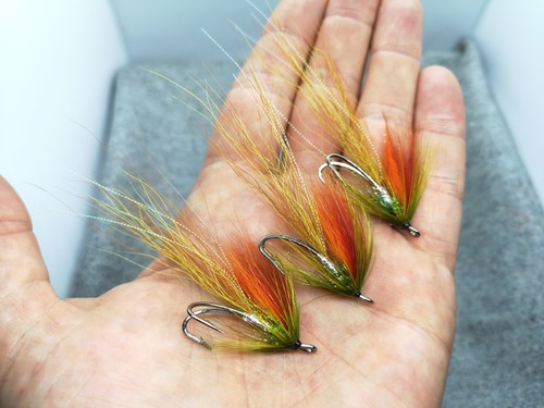 Durris shrimp salmon flies - 3,