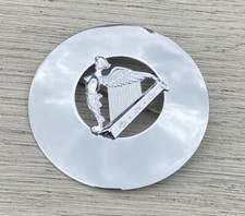 Irish/Celtic Harp Plaid Brooch