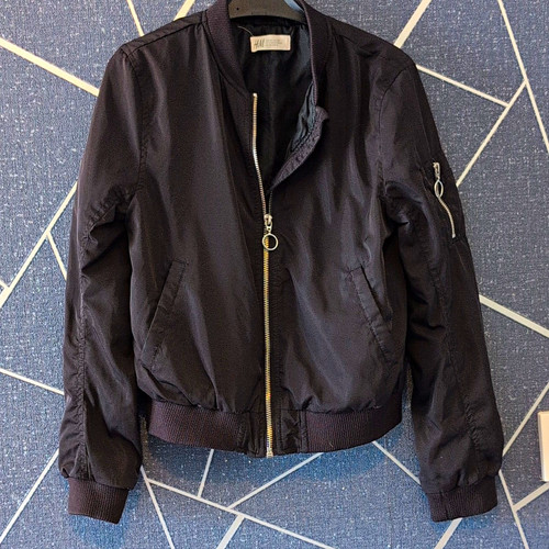 Black bomber jacket eur - jacket,