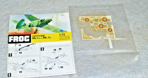 Frog model aircraft 72 - aircraft, 1:72