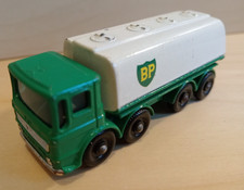 Matchbox No.32 Leyland Tanker 'BP' Transfers Green / White Diecast 1968-69