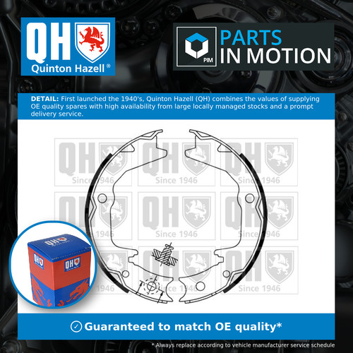 Handbrake shoes set - handbrake,