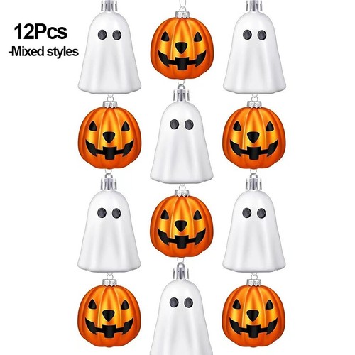 12pcs halloween ghost - halloween, pumpkin