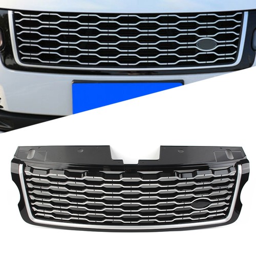 Front grille grill silver - front,