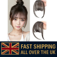REAL Natural Fringe Bangs Clip