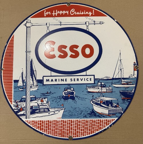 Esso marine service - esso, inch