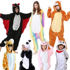 Warm Winter Kid Unisex Onepiece Pyjamas Girls Boys Animal Fancy Sleepwear Outfit