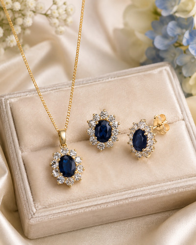 Yellow gold sapphire - yellow,