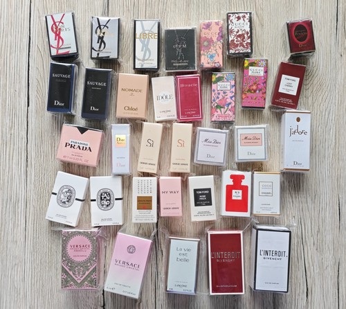Joblot luxury fragrance - 6, mini