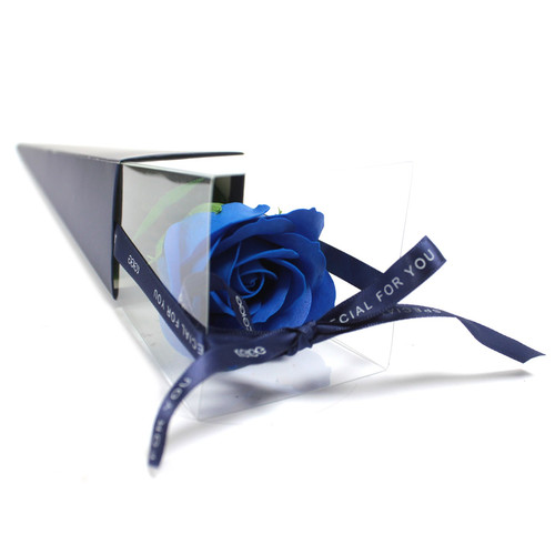 Single rose blue - rose,