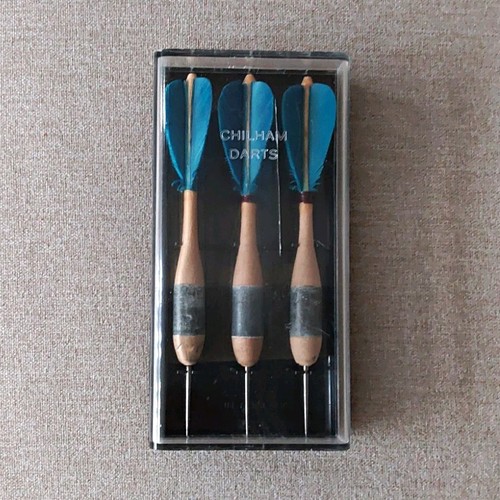 Chilham darts vintage - chilham, wooden