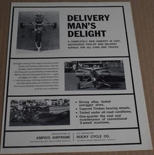 1963 Print Ad Delivery Man's