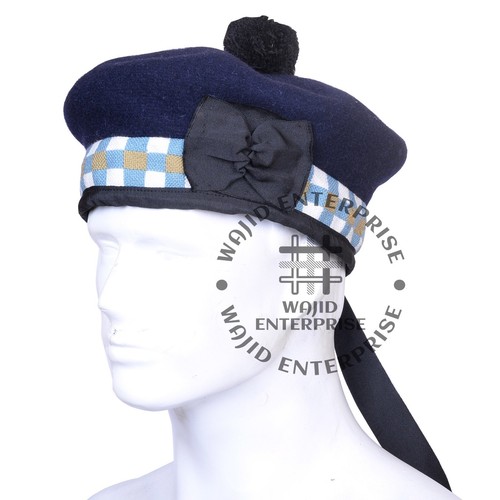 Scottish military piper - piper, bonnet