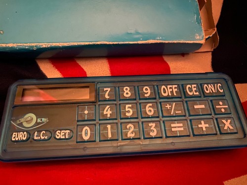 Calculator pencil case - pencil,