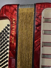 Hohner Arietta IVM Piano Accordion - Red
