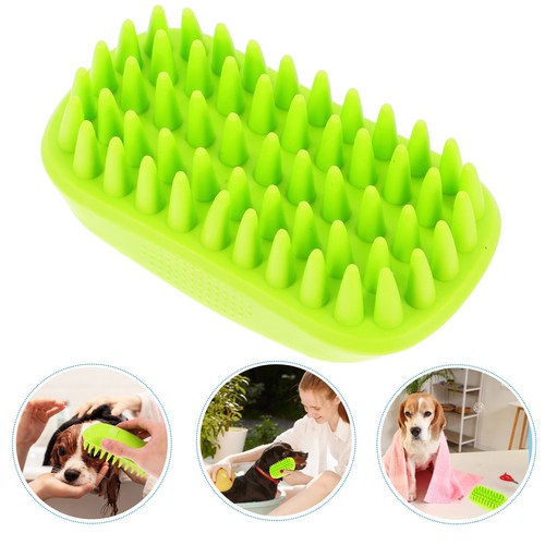Portable pet bathing brush - bathing,