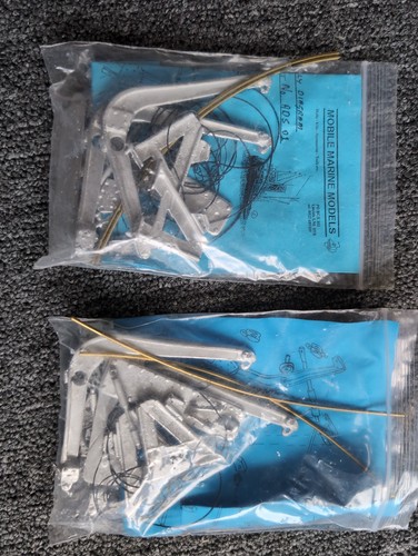 100mm model boat davit - model,