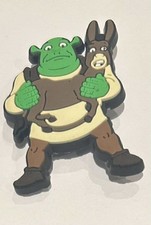 Shrek and Donkey Croc Charms - Free postage in Uk