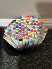 Ohuhu 83 Colors Dual Tips Markers/Highlighters Set