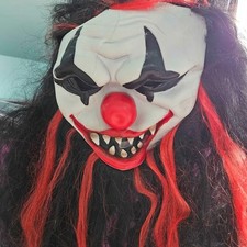 Scary clown mask
