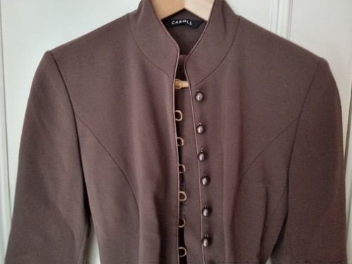 Fitted jacket mandarin - mandarin, collar