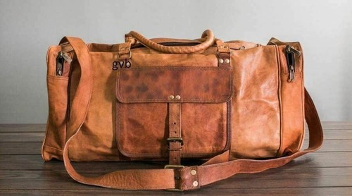 Men duffle goat leather - duffle,