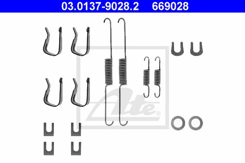Accessory kit brake shoes - accessory,