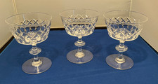 3 x Vintage Tudor Crystal