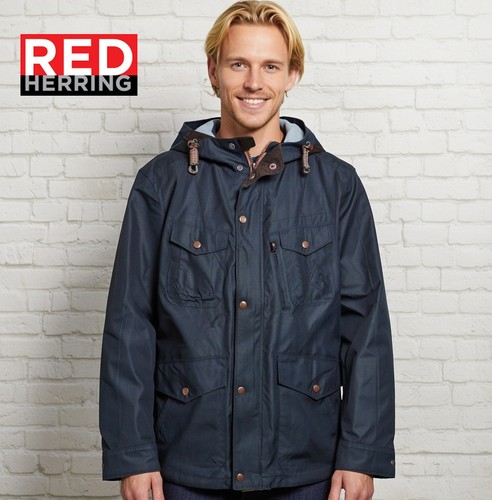 Red herring men - men's, hooded