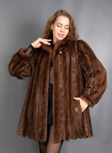 9408d real mink coat - real,