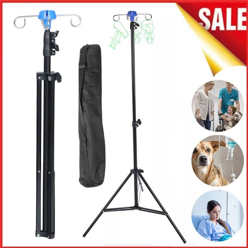 Portable pole drip bag - portable,
