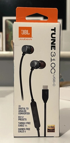 Jbl tune 310c wired - in, ear