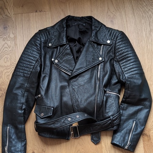 Zara woman black - woman, biker