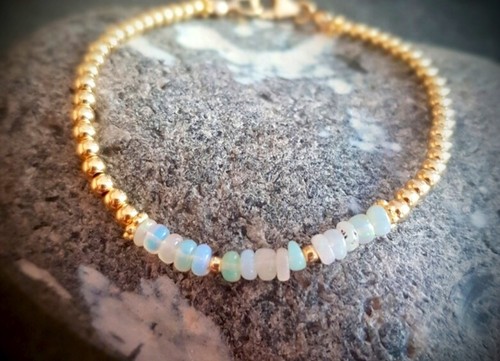 Yellow gold ethiopian rainbow - gold,