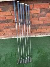 Ping I210 Irons 5-PW, Red Dot, Stiff Flex KBS Tour C Taper 120 Shafts