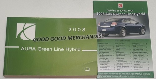 2008 saturn aura owners manual - 2008,