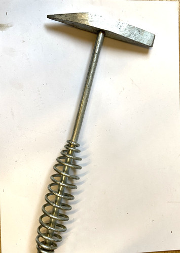 Vintage welder chipping - welder's,