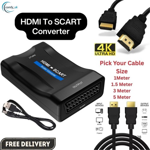 1080p hdmi scart converter - 1080p, to