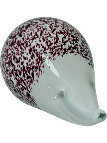 Wedgwood glass hedgehog - glass,