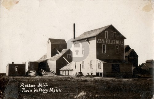 Roller mill twin - roller, valley
