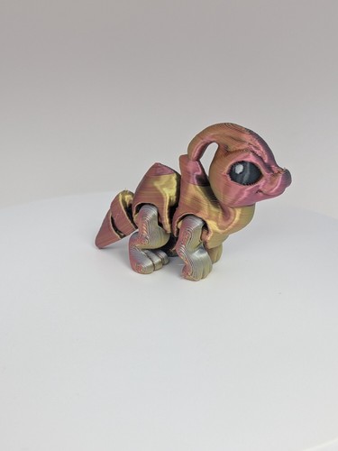 Printed articulated ducky - 3d,