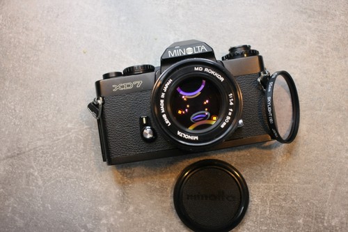 Minolta xd7 black slr 35mm - ,