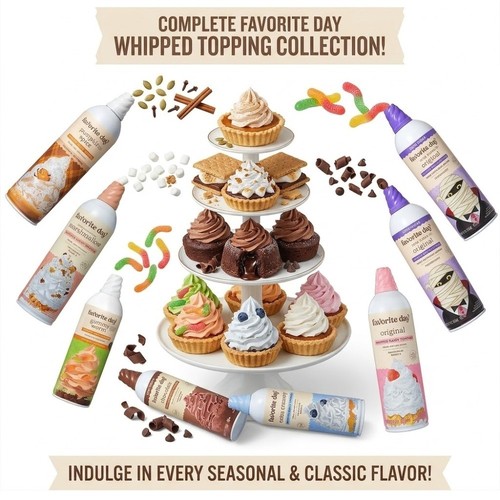 Favorite day whipped cream - day,